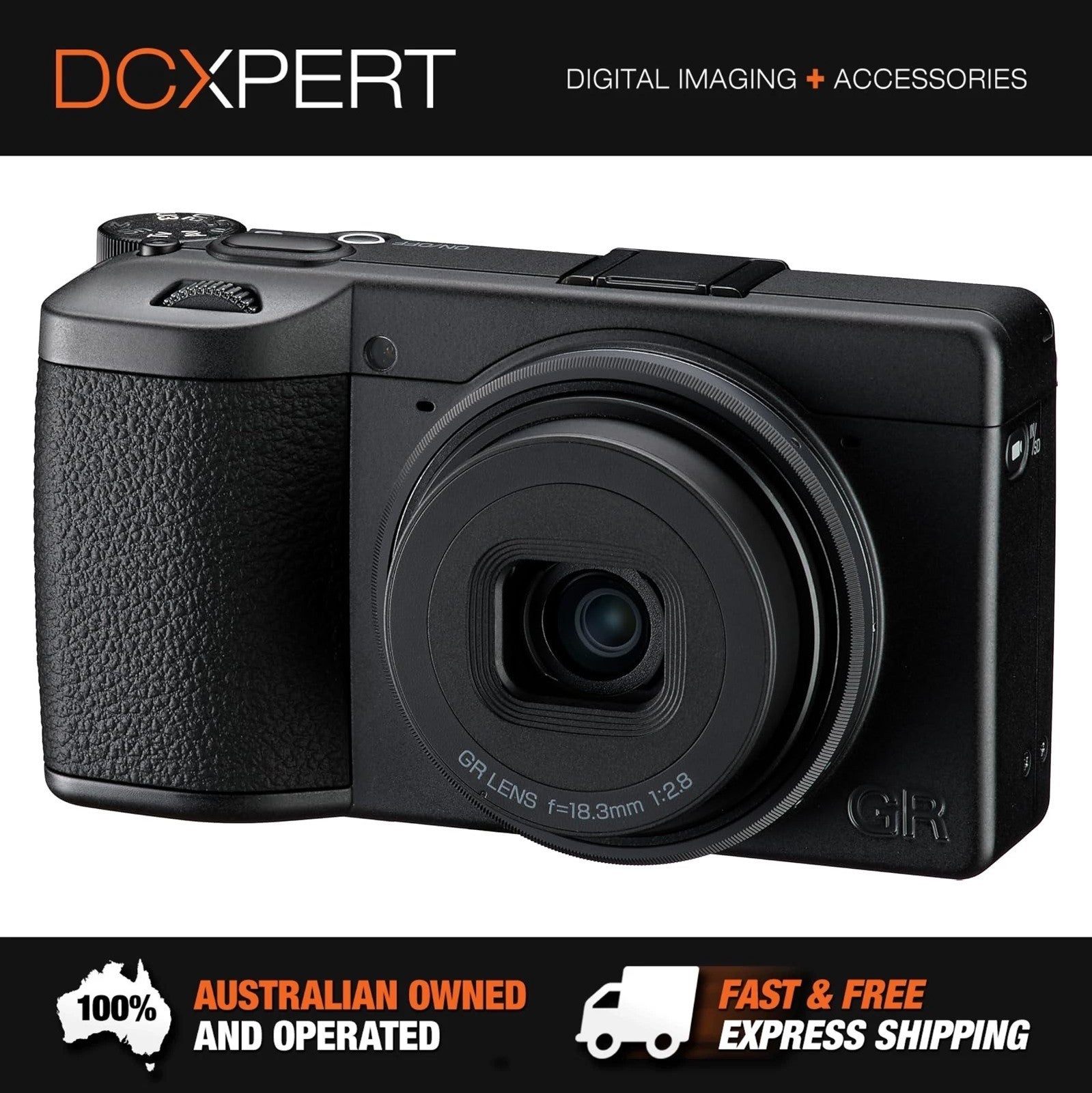 Ricoh Gr Iv ‘monochrome’ Premium Digital Compact Camera (1587)