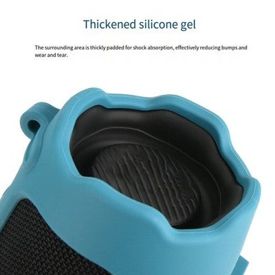Custom Designed Silicone Case For Jbl Charge 6 Includes Shoulder Strap