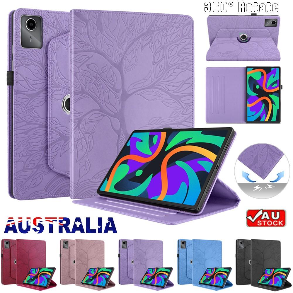 For Lenovo Idea Tab Tb336fu M11 11 Inch Leather Stand Case 360° Rotating Cover