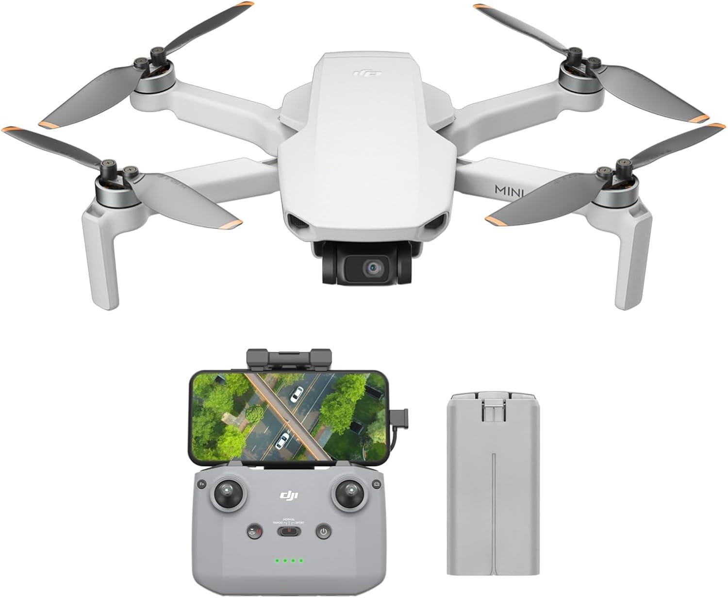 Mini 4k, Drone With 4k Uhd Camera, 3-axis Gimbal Stabilization, 10km
