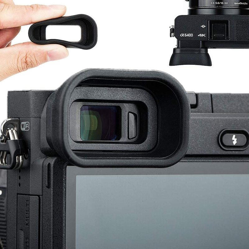 Soft Silicon Camera Viewfinder Eyecup Eyepiece Eyeshade Sony A6600 A6500 A6400