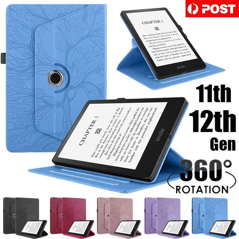 For Amazon Kindle Paperwhite 12th 11th Gen Signature Edition Leather Flip Case