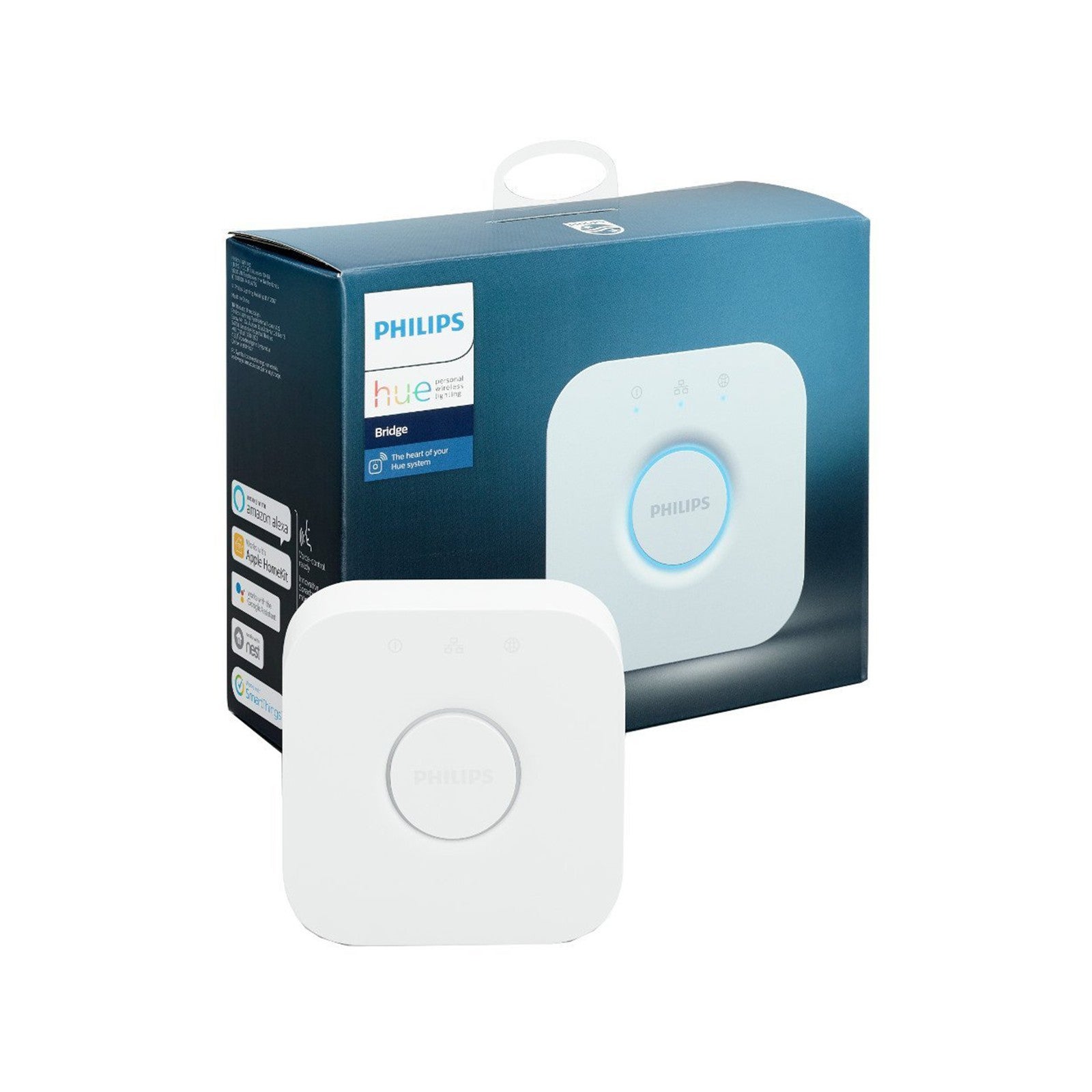 Philips Hue Bridge 929001180638 Smart Lighting Hub Voice Control