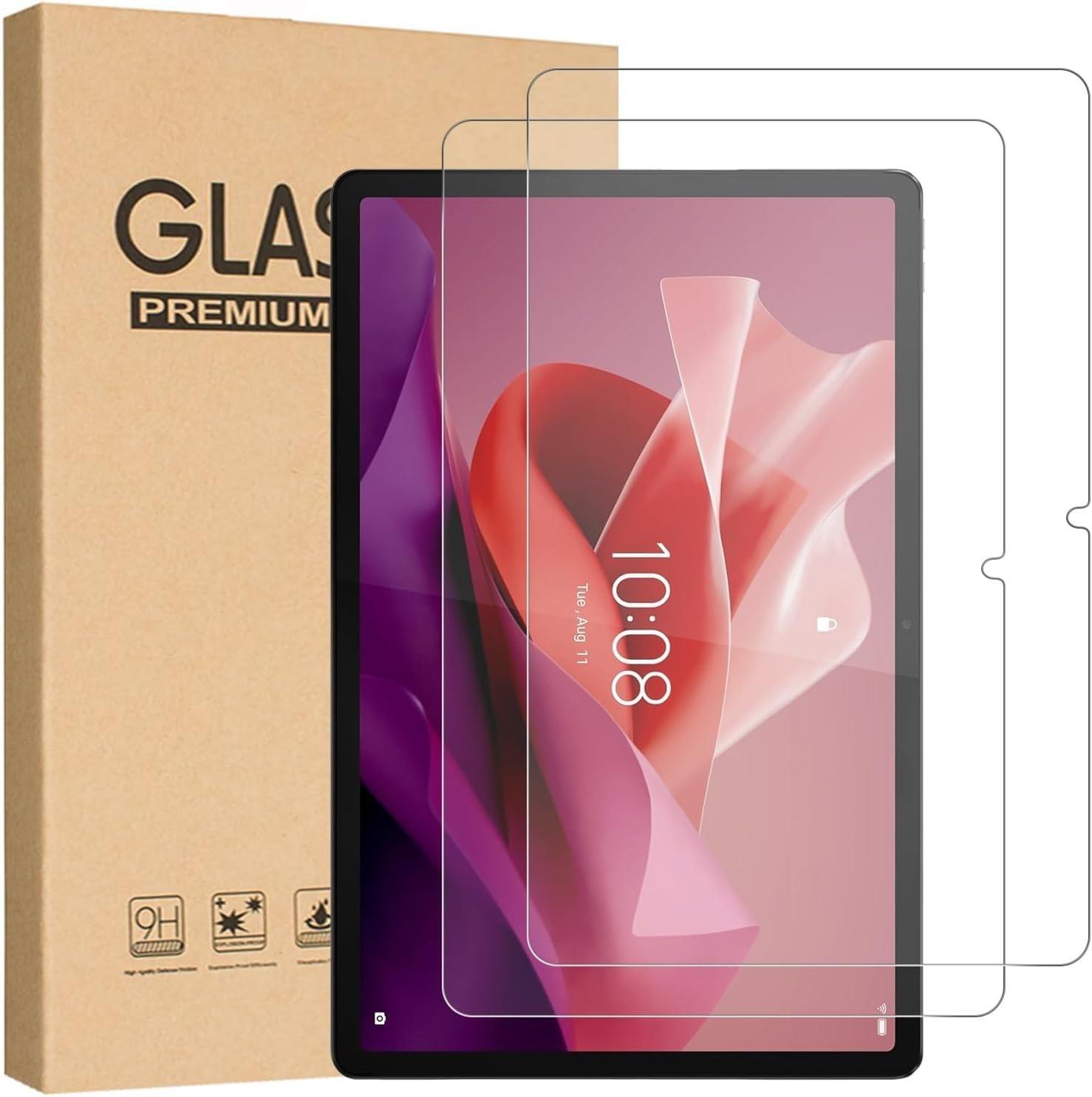 [2 Pack] Screen Protector For Lenovo Tab P12 (12.7 Inch 2023), Tempered Glass S