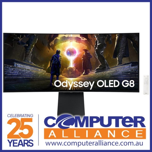 34" Samsung Odyssey Oled G8 Anti-glare Uwqhd Curved Gaming Monitor