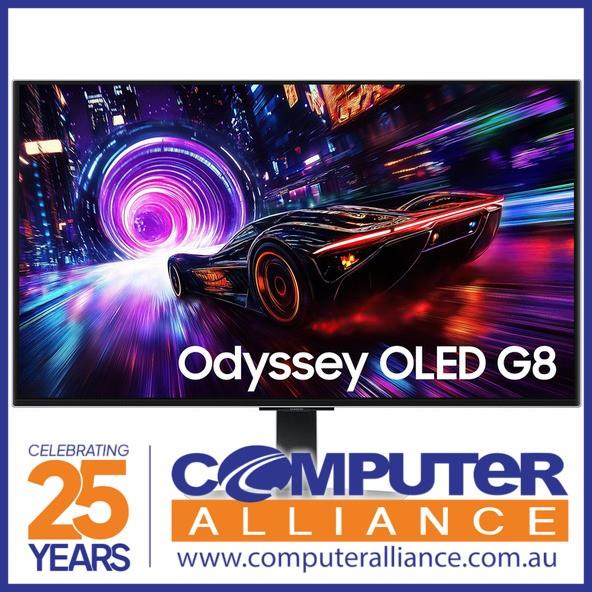 32" Samsung Odyssey G8 G81sf Qd-oled 4k 240hz Gaming Monitor