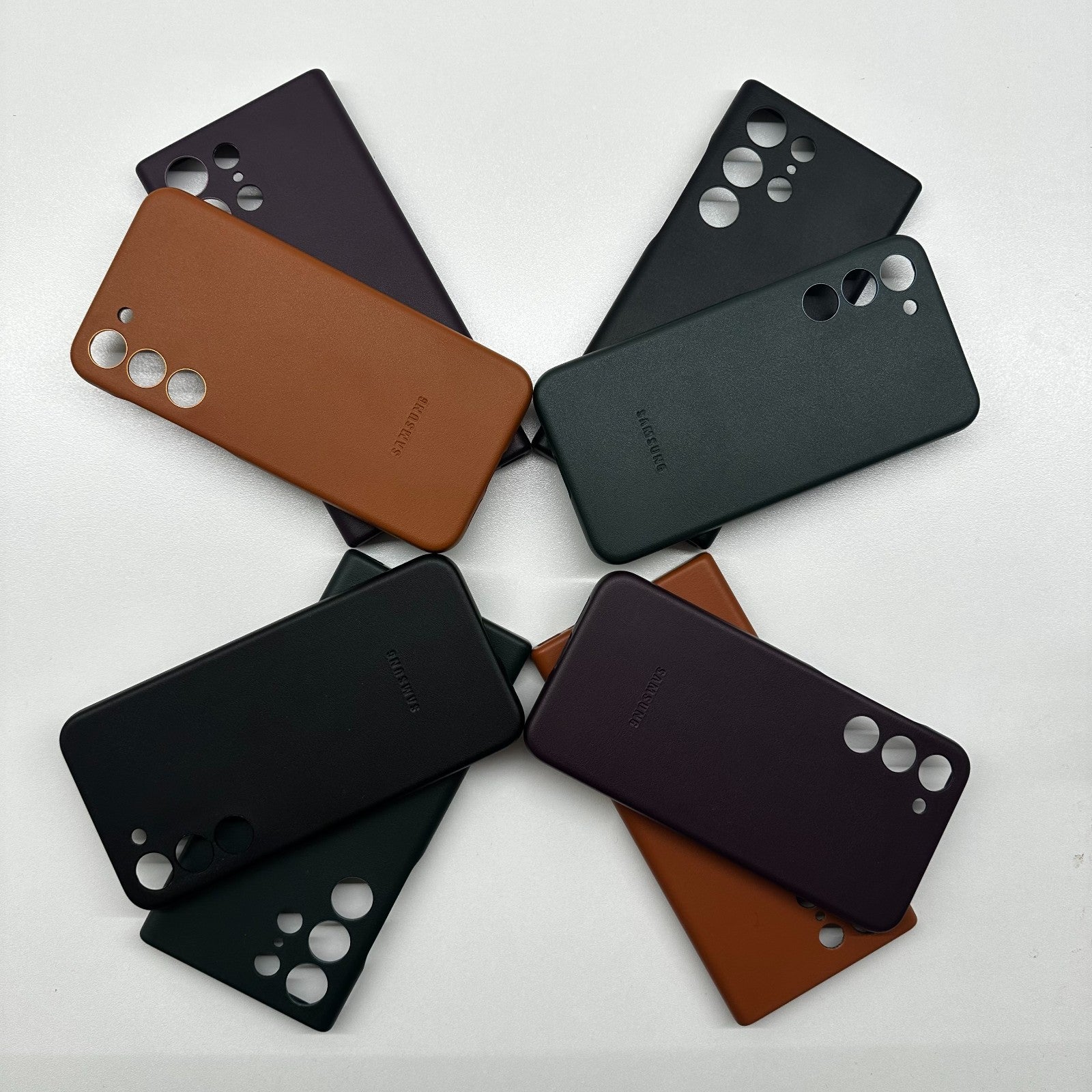 Samsung Leather Cases - Galaxy S23 Ultra, S23+, S23, S22 Ultra, S22+, S22