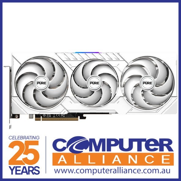 Sapphire Rx 9070 Xt Pure 16gb White Graphics Card