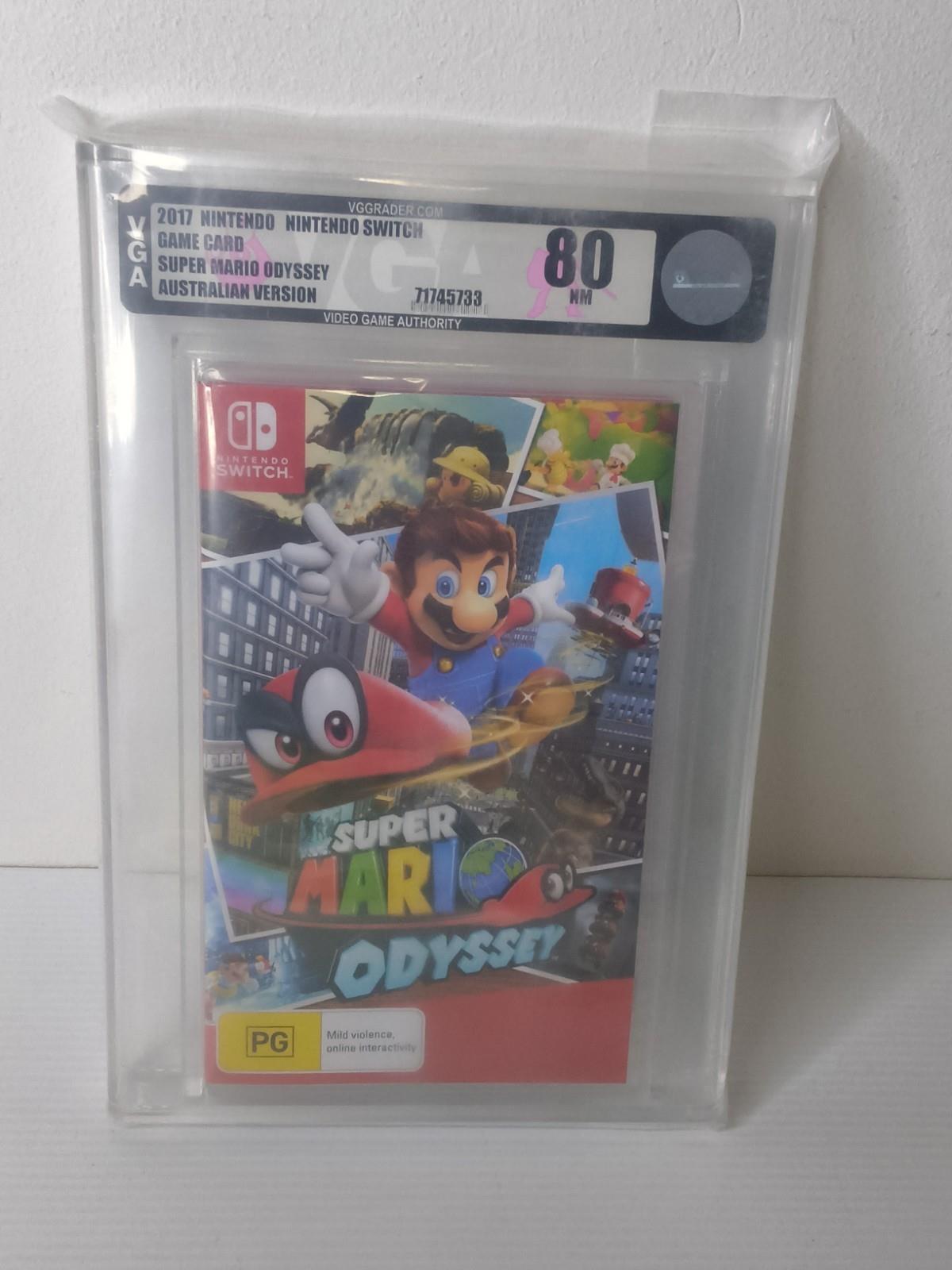 Super Mario Odyssey Vga 80 Silver Nintendo Switch Game - Factory