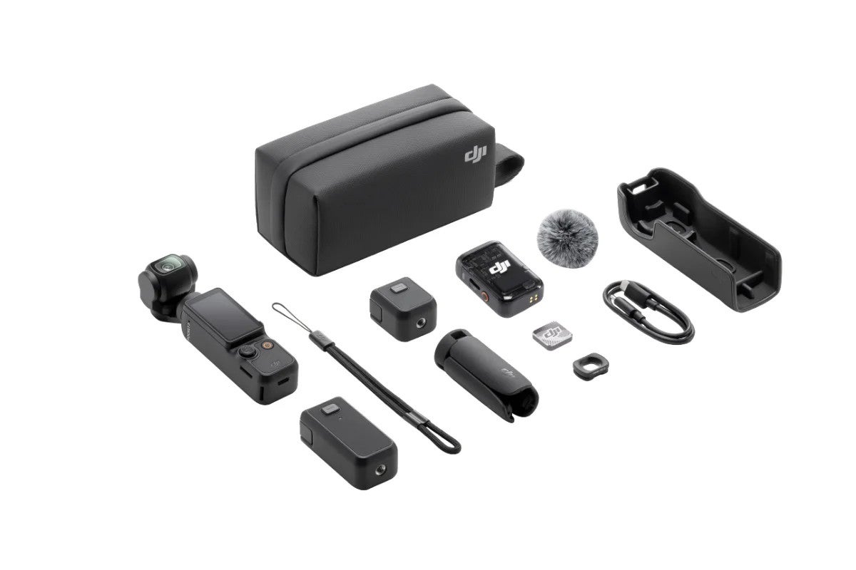 Dji Osmo Pocket 3 Action Camera - Creator Combo, Black, Video Cameras,