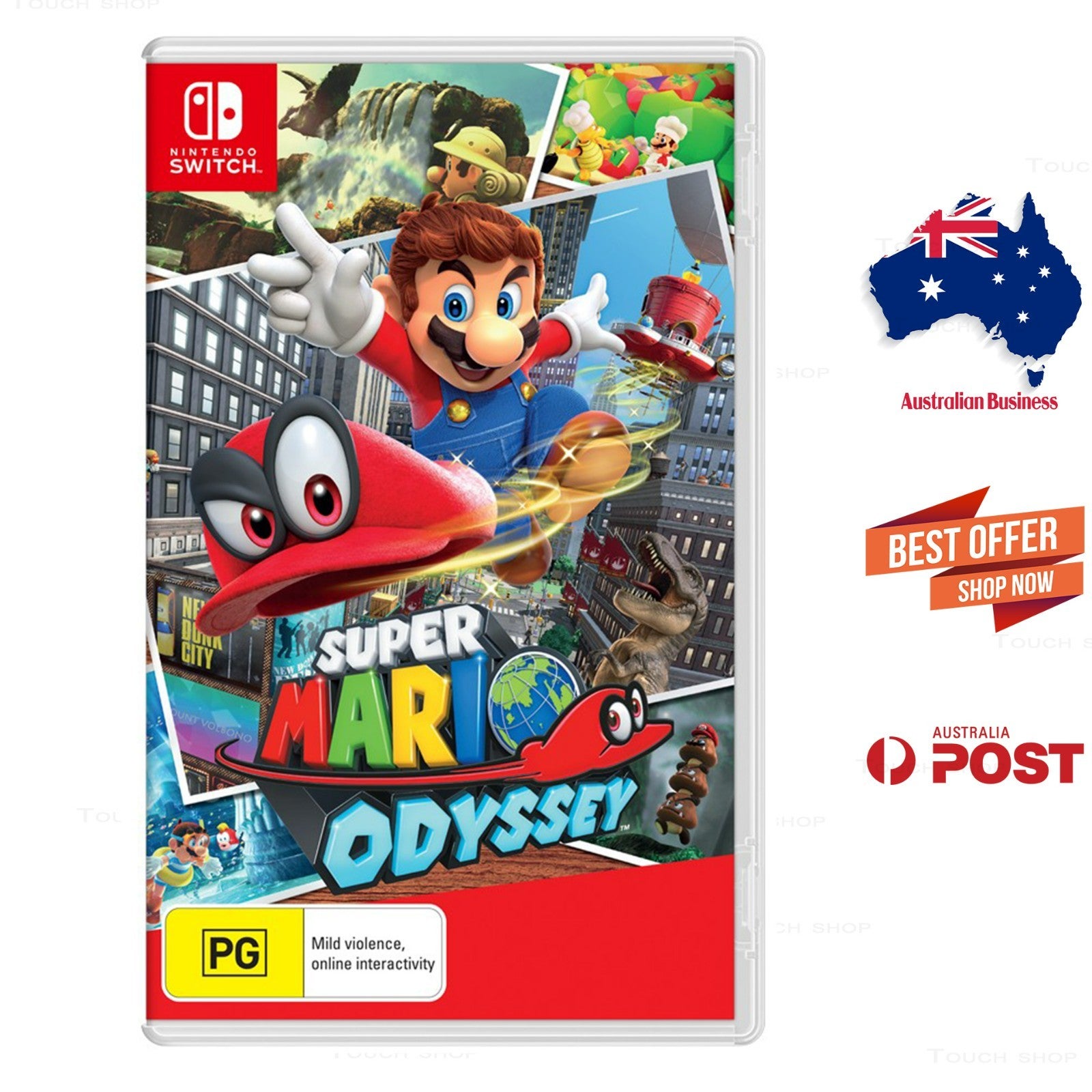 Nintendo Switch - Super Mario Odyssey - Brand