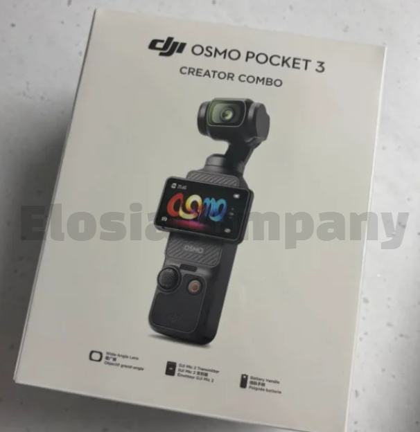 Original Dji Osmo Pocket 3 Creator Combo 3-axis Gimbal Camera Sealed