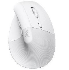 Logitech Lift Vertical Ergonomic Mouse - Pale Grey For Mac