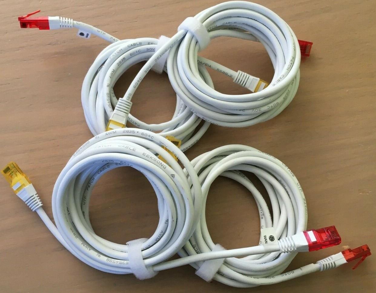 3 Meters Nbn Modem Telstra Tpg Cat5e Ethernet Patch Cable Rj45 Network Lan Best