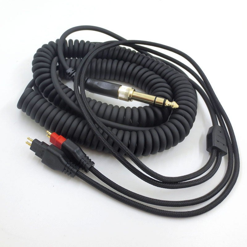 1pcs Spring Audio Cable For Sennheiser Hd660s Hd650 Hd600 Hd580 Headphones