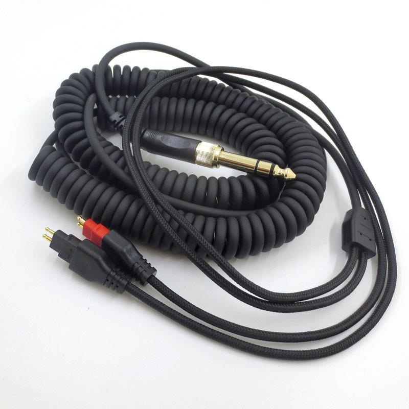 1pcs Spring Audio Cable For Sennheiser Hd660s Hd650 Hd600 Hd580 Headphones