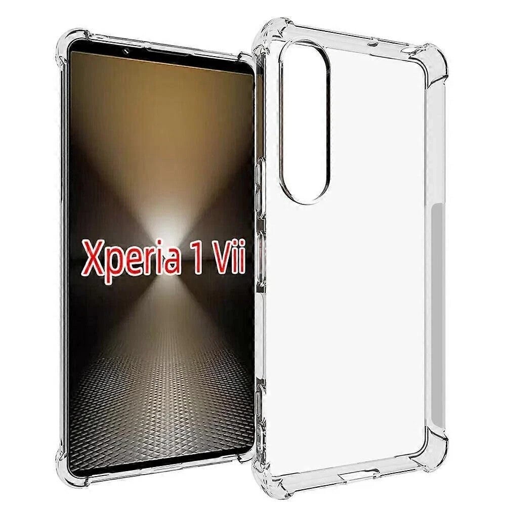 🧂 Sony Xperia 1 Vii Quality Shockproof Clear Case Cover