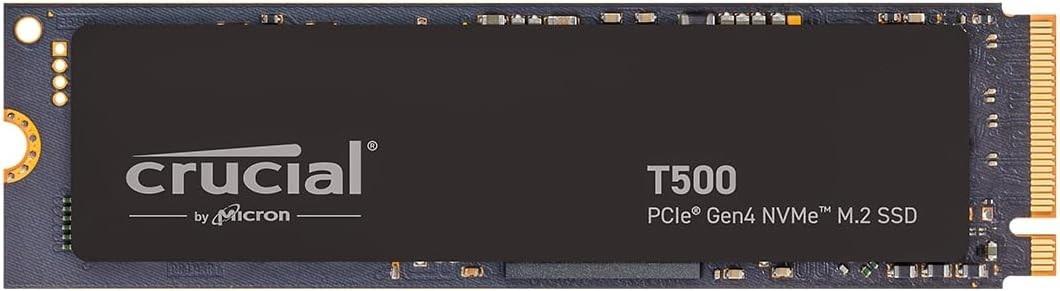 Crucial T500 Heatsink 2tb Ssd 7400mb/s Pcie Gen 4 Nvme M.2 (2280)
