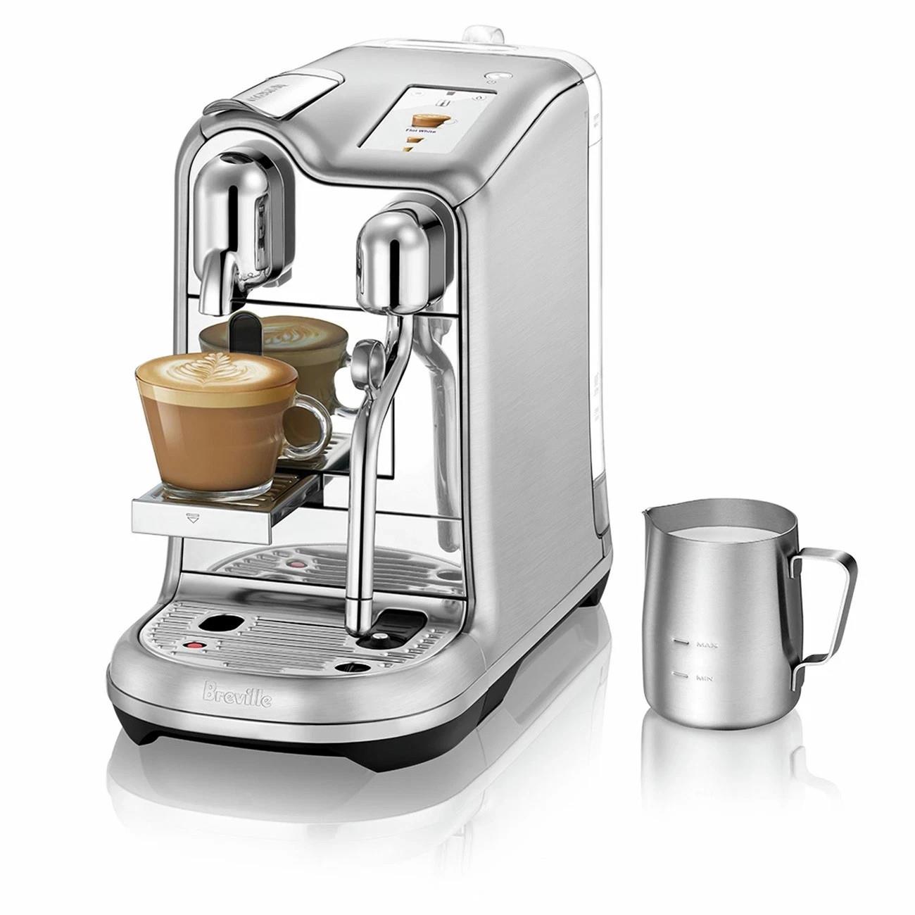 Breville Nespresso Creatista Pro Coffee Machine Stainless Steel