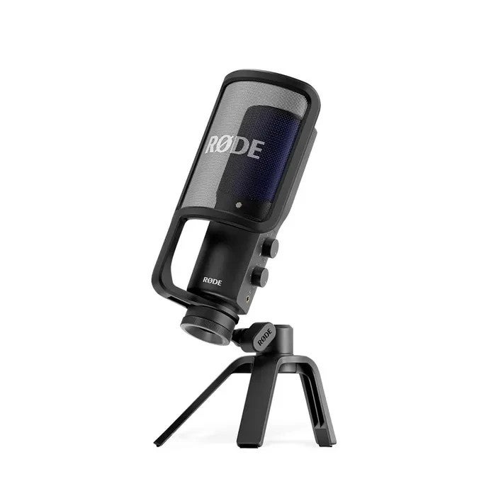 Rode Nt-usb+ Usb Condenser Mic W/ Ultra Low Noise High Gain Revolution