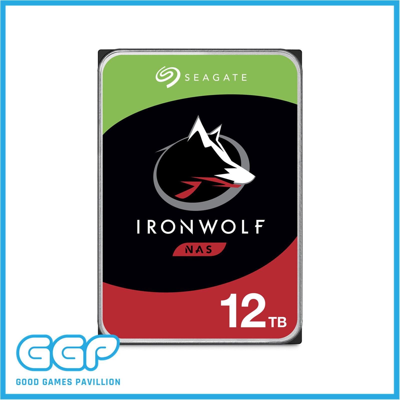 Seagate St12000vn0008 Nas Hdd Ironwolf 3.5" Internal Hard Drive 7200