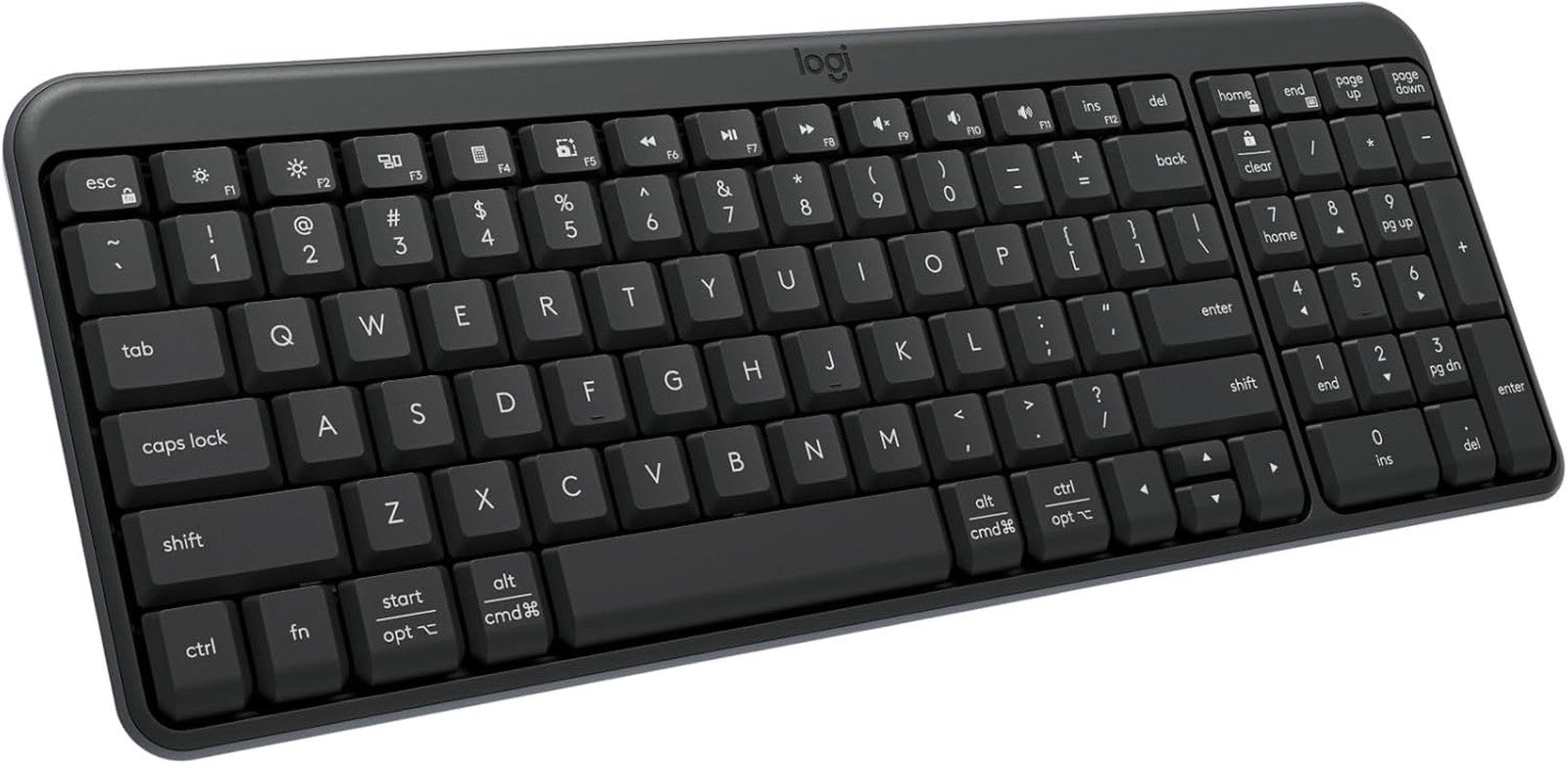 Logitech Bluetooth Wireless Keyboard Graphite