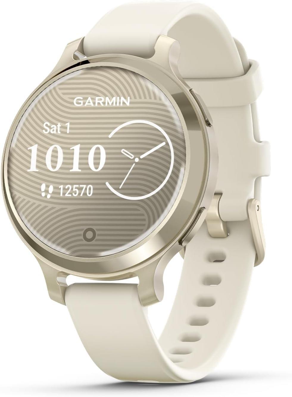 Garmin Lily 2 Active Gps Smartwatch 38mm - Cream Gold With Bone