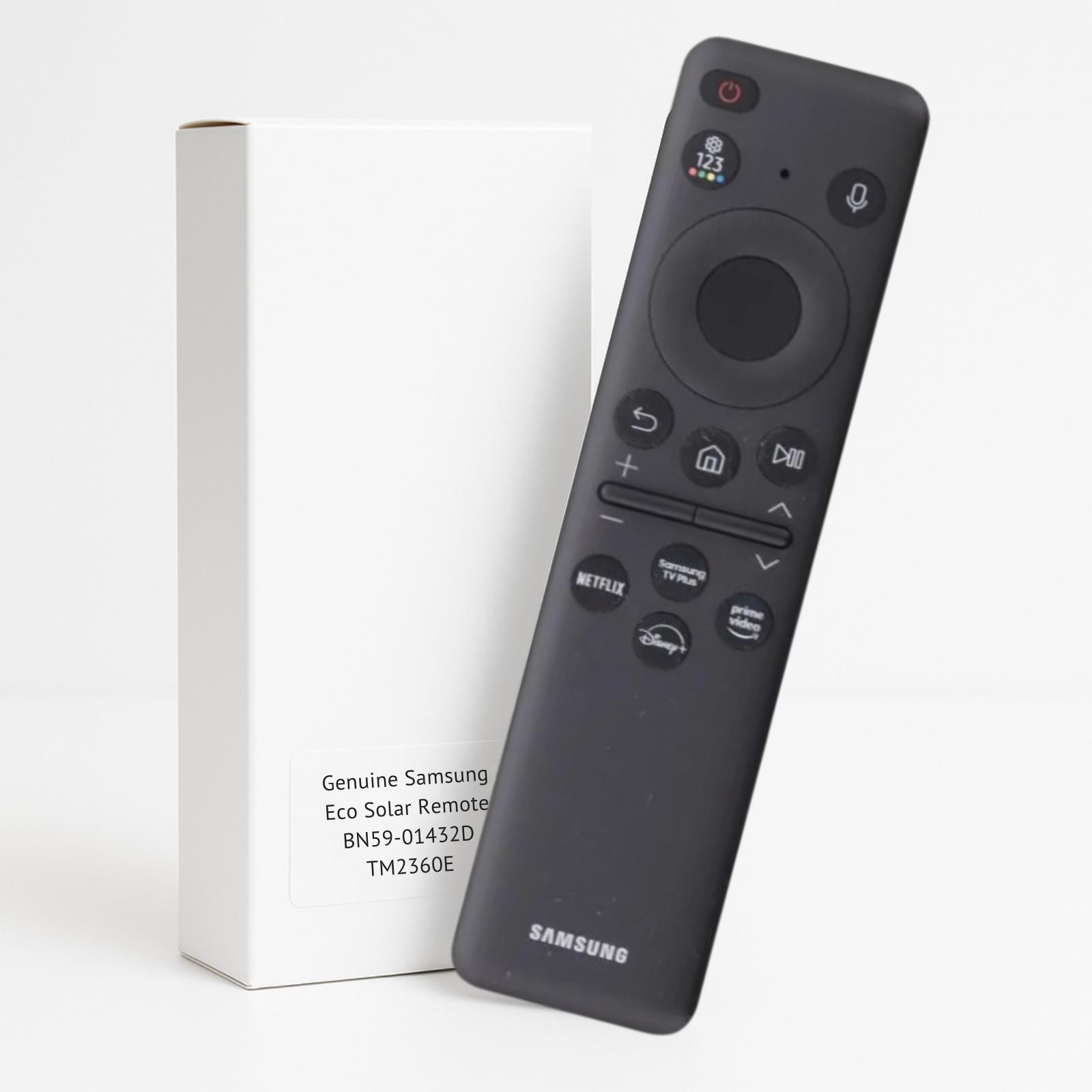 Samsung Bn59-01432d Solar Smart Remote For 85 Inch Qn90c Neo Qled 4k