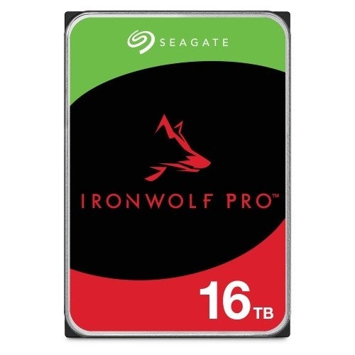 Seagate St16000nt001 Ironwolf Nas Pro Internal 3.5" Sata Drive, 16tb,