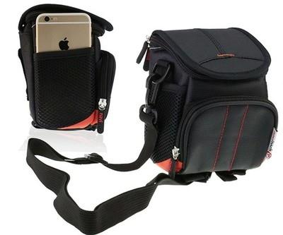 Navitech Black Camera Bag For Olympus Pen E-p7 Micro Four Thirds System Camera