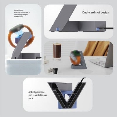 For Samsung For Galaxy Watch 8 Classic Silicone Charging With Secure Base