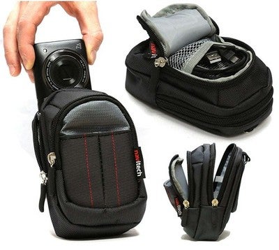 Navitech Black Camera Case For The Olympus Pen E-p7 Camera