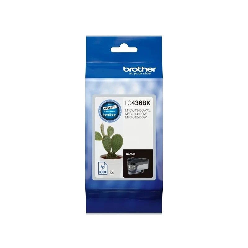 Brother Lc436 Black Ink Cartridge For Mfc-j4440dw J4540dw J6955dw