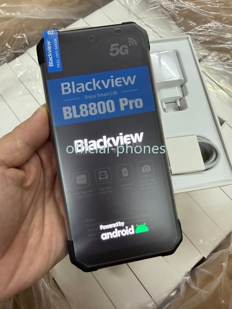 Blackview Bl8800 Pro 8+128gb 50mp Rugged Thermal Imaging Camera 6.58" Smartphone