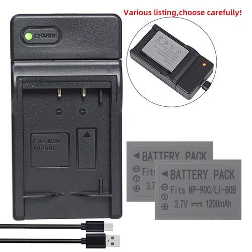 Battery / Slim Charger For Traveler Dc-5030 Dc5030 Dc-5080 Dc5080 Dc-7080 Dc7080