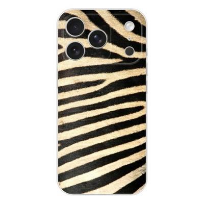Silicone Case - Apple Iphone 17 Pro Compatible - Zebra Design