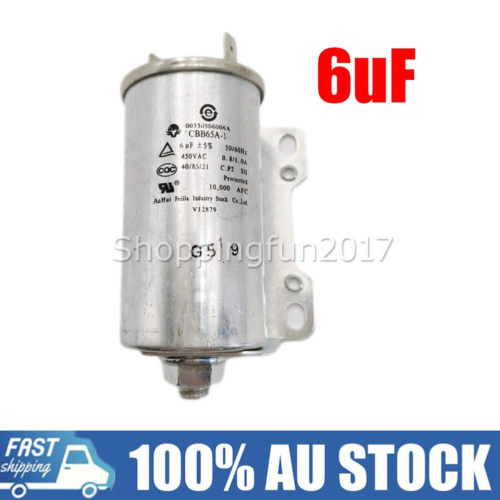 Dryer Capacitor 6uf H00330506006a De4060m1,de5060g1,de6060g1 For Haier Washer 2