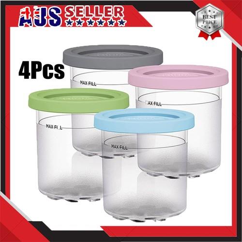4pcs Ice Cream Pints For Ninja Creami Pints Ice Cream Makefv