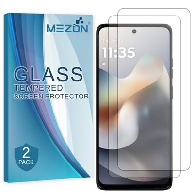 [2 Pack] Mezon Motorola Moto G56 5g Premium Tempered Glass Screen Protectors
