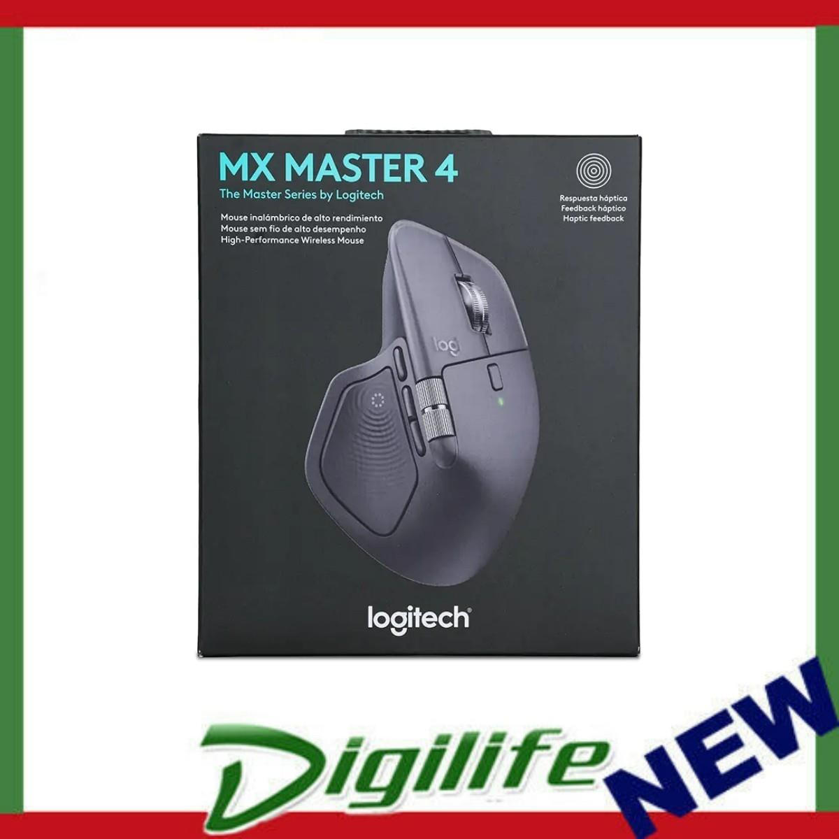 Logitech Mx Master 4 Wireless Mouse - Graphite (910-007565)