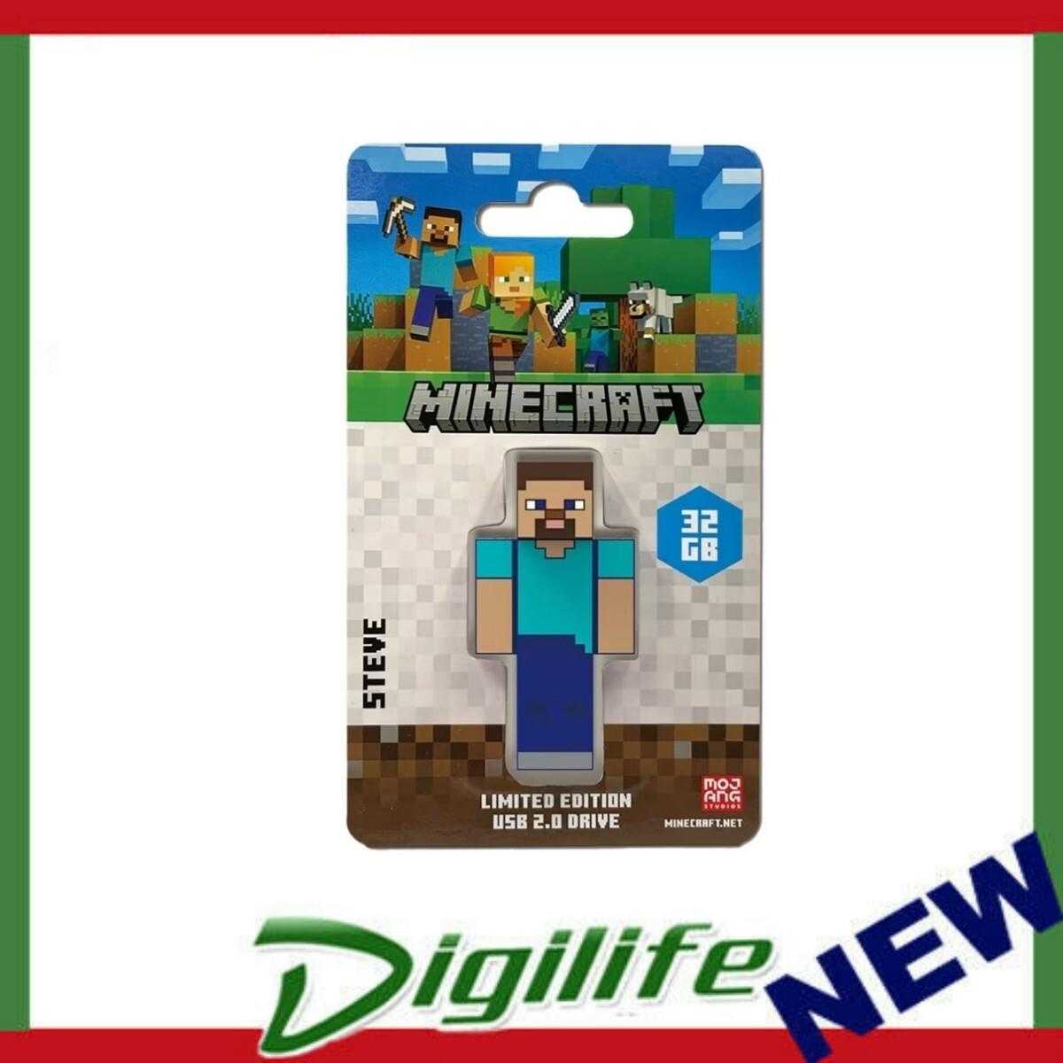 Verbatim Minecraft Collector S Edition Usb Flash Drive - 32gb - Steve. Retail Pa