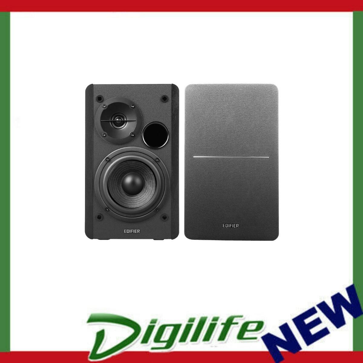 Edifier R1280t Lifestyle Bookshelf Speakers Black -aux/dual Rca, 42w, Mdf