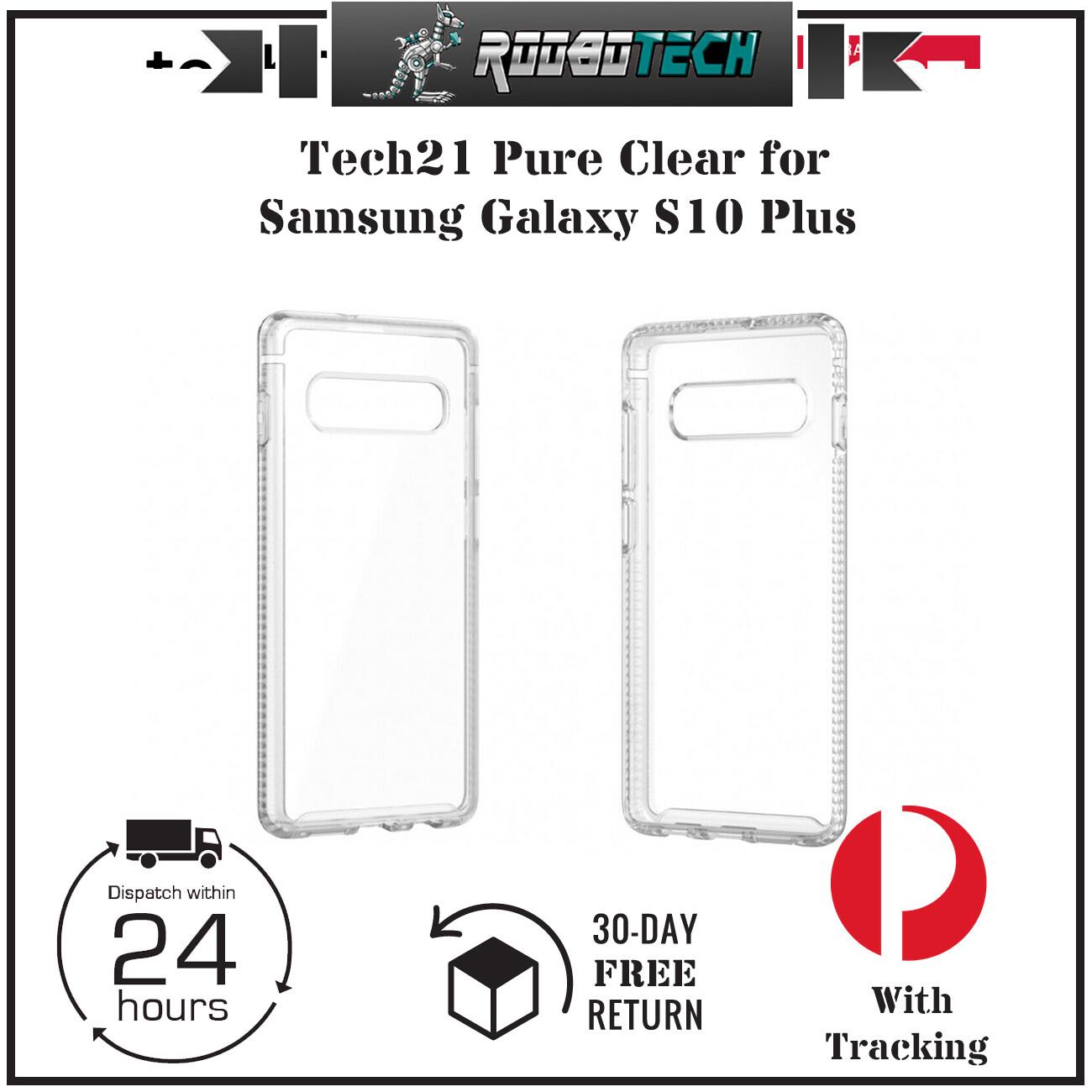 Tech21 Samsung Galaxy S10 Plus Pure Clear- Clear