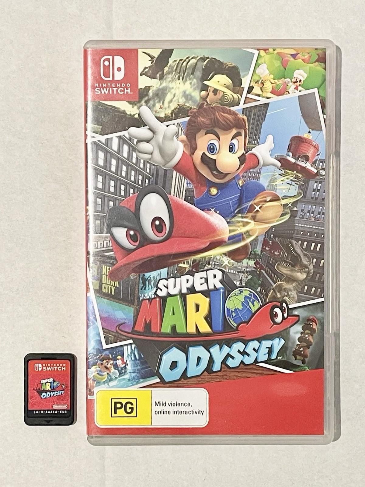 Super Mario Odyssey (nintendo Switch, 2017) - Tested