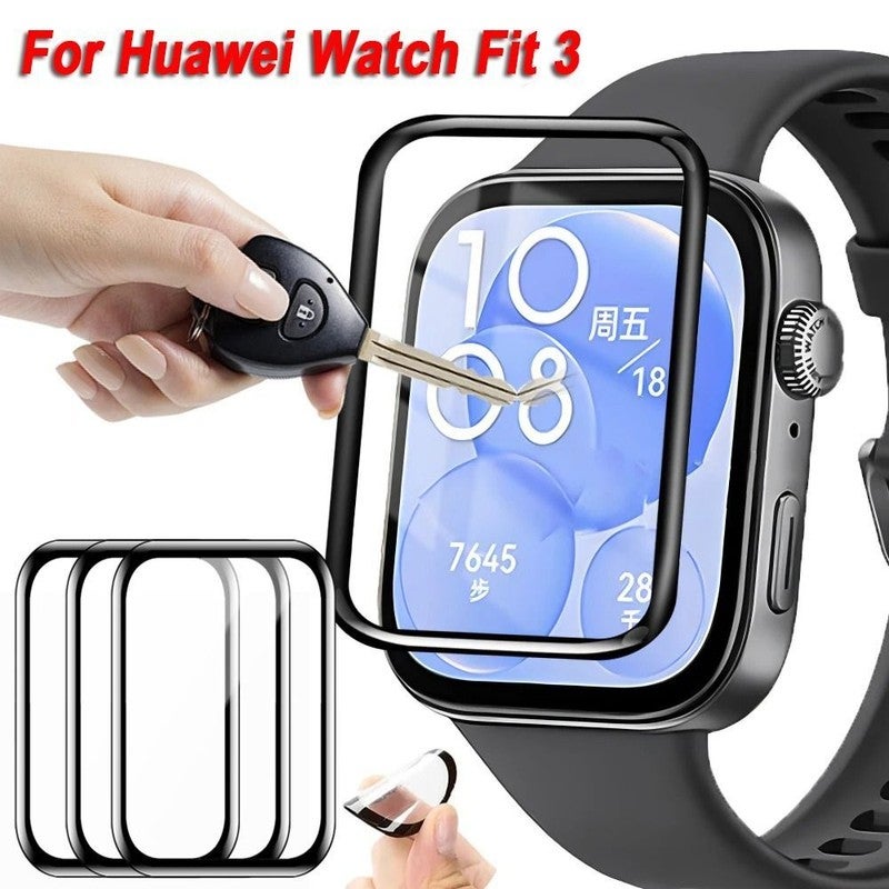 Protective Protective Films 3d Curved Edge Watch Films For Huawei Watch Fit 3