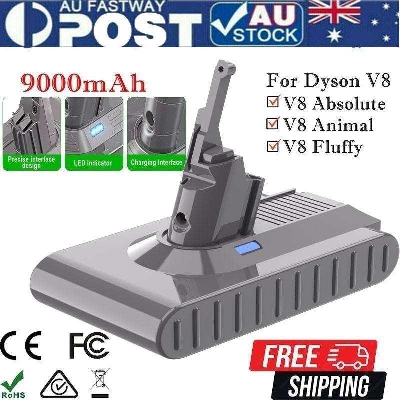 9000mah Battery For Dyson V8 Origin V8 Absolute V8 Animal 21.6v Cordless Vacuum