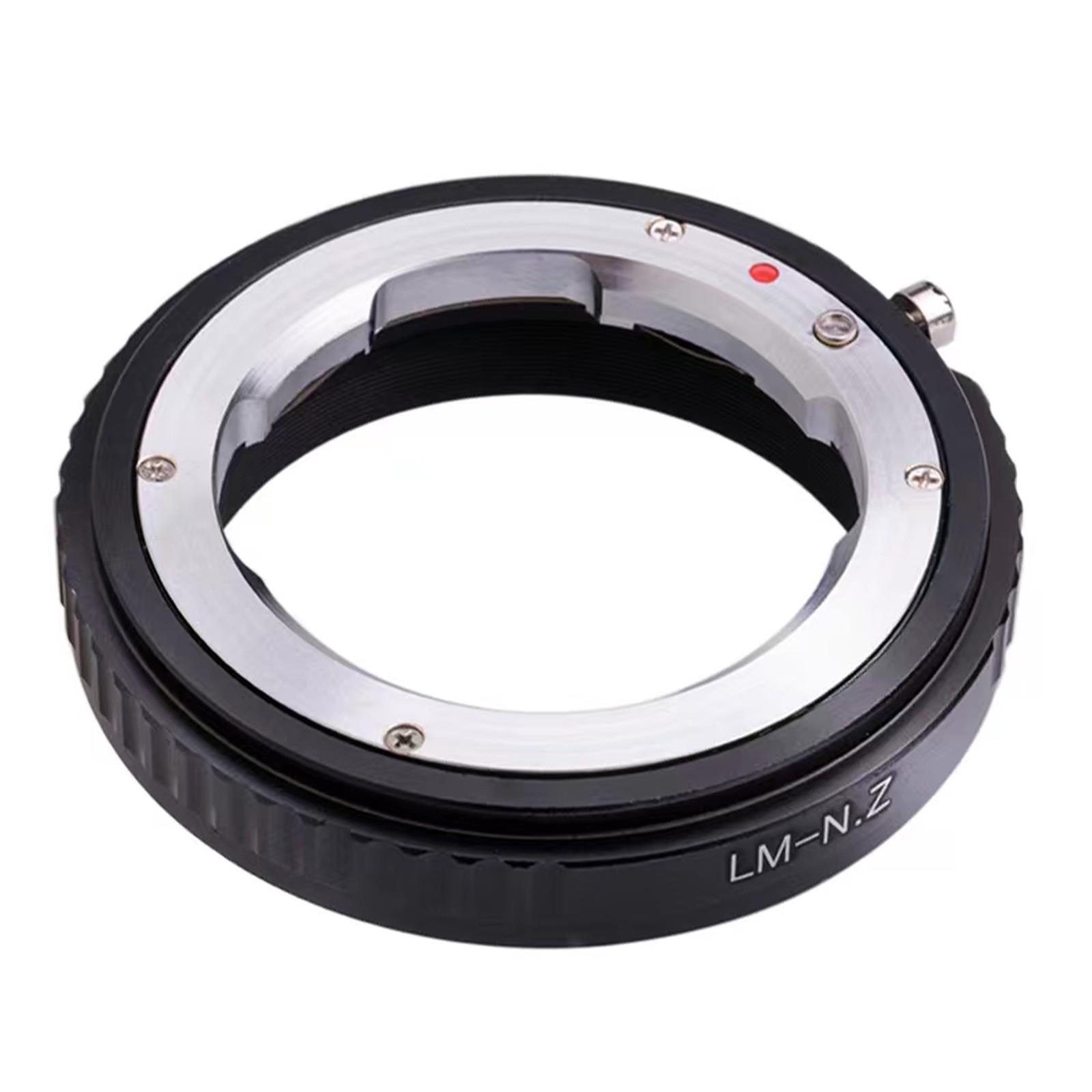 For Leica M Lm Lens To Nikon Z50 Z5 Z6 Z7 Z6ii Z7ii Mirrorless Camera Adapter