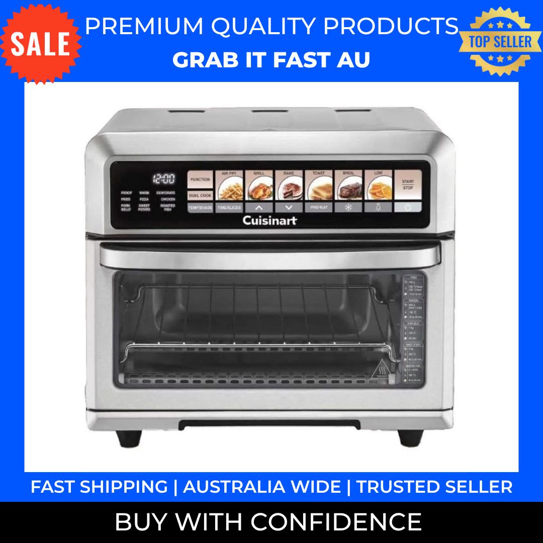 Cuisinart Air Crisp Pro Toa-75xa Digital Oven Air Fry 10 Setting Stainless Steel