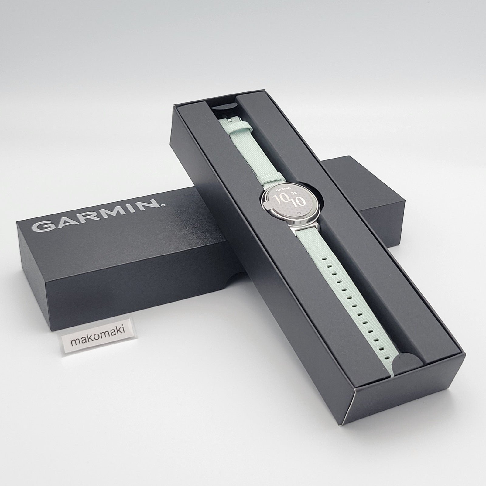 Garmin Lily 2 Classic Smartwatch Sage Gray Nylon Silver Bluetooth Suica Spo2