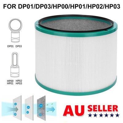 Hepa Filter For Dyson Pure Air Purifier Purifying Fan Hp00 Hp01 Hp02 Hp03 Dp01